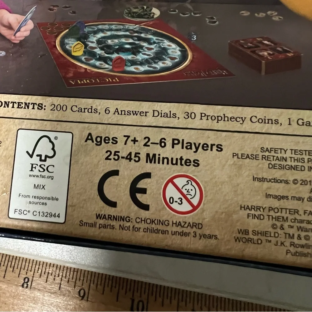 Ravensburger Pictopia Harry Potter Edition Family Board Game Trivia Questions